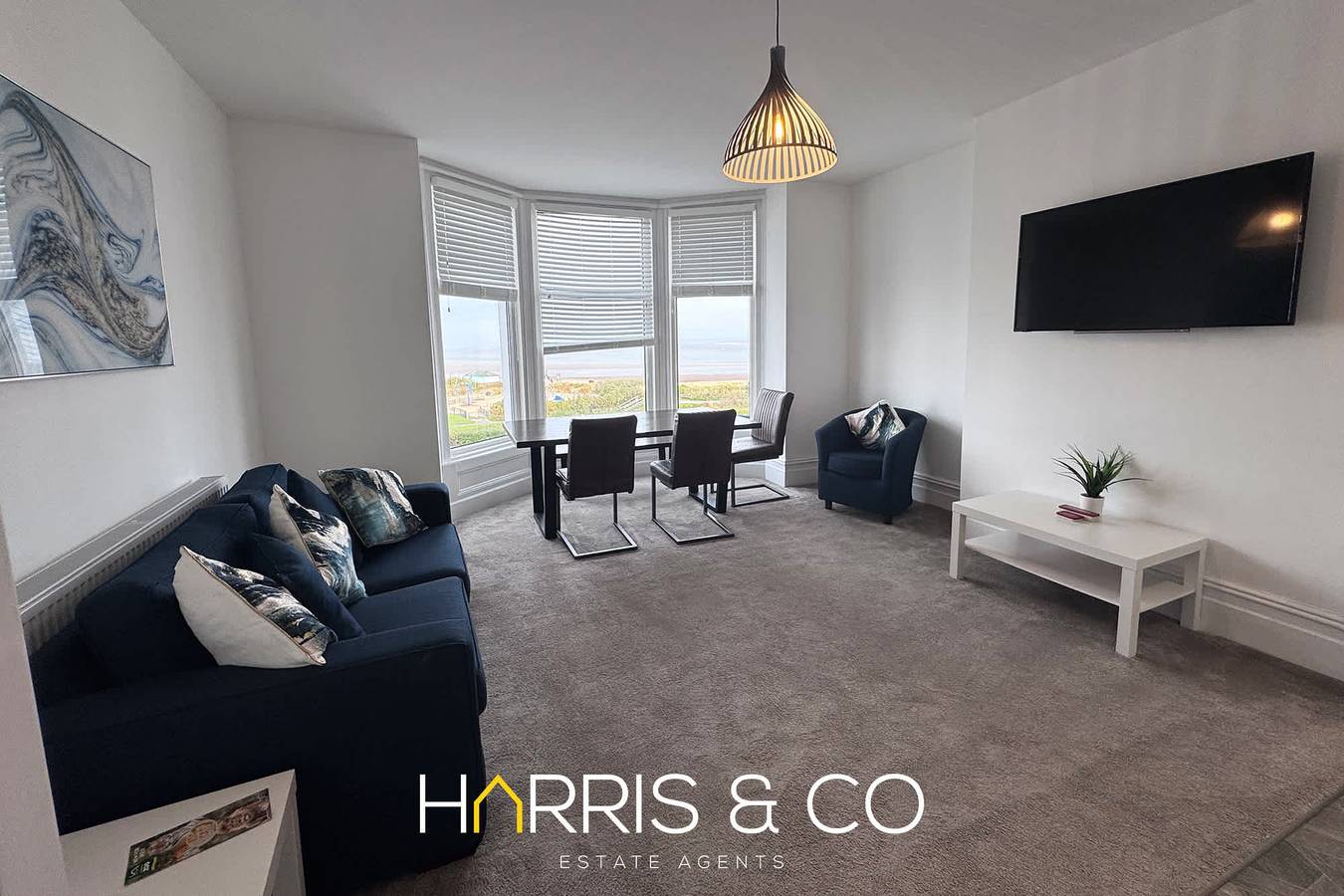 Ganze Wohnung, Salty Puffin - A Sea View Retreat in Lancashire