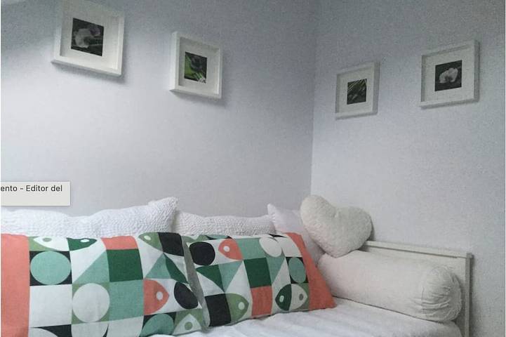 Ganze Wohnung, Apartment (penthouse) with sea view, elevator and air conditioning in A Pobra do Caramiñal, Rías Baixas
