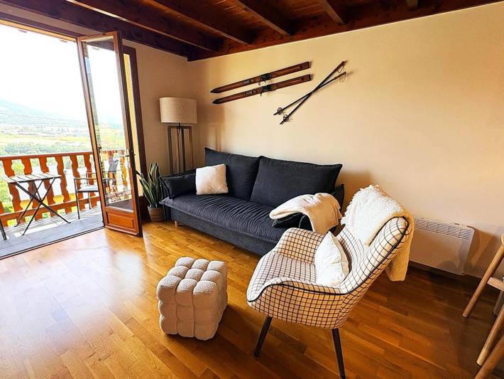 Apartamento para 5 personas, con Balcón/Terraza y Piscina en Saillagouse
