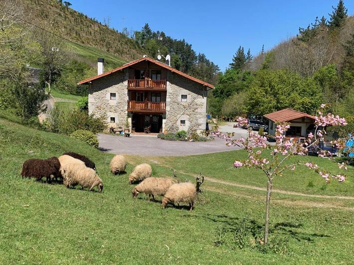 Maison de campagne pour 5 personnes, avec Terrasse et Jardin à Gautegiz Arteaga