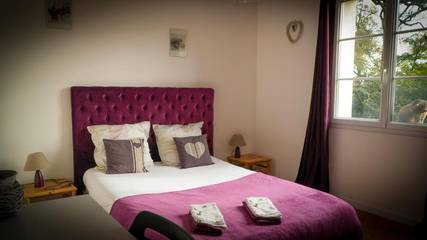 Chambre d’hôte pour 3 personnes, avec terrasse et vue à Corcoué-sur-Logne