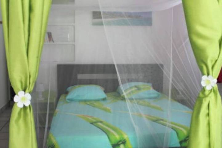 Gîte pour 2 personnes, avec terrasse en Guadeloupe