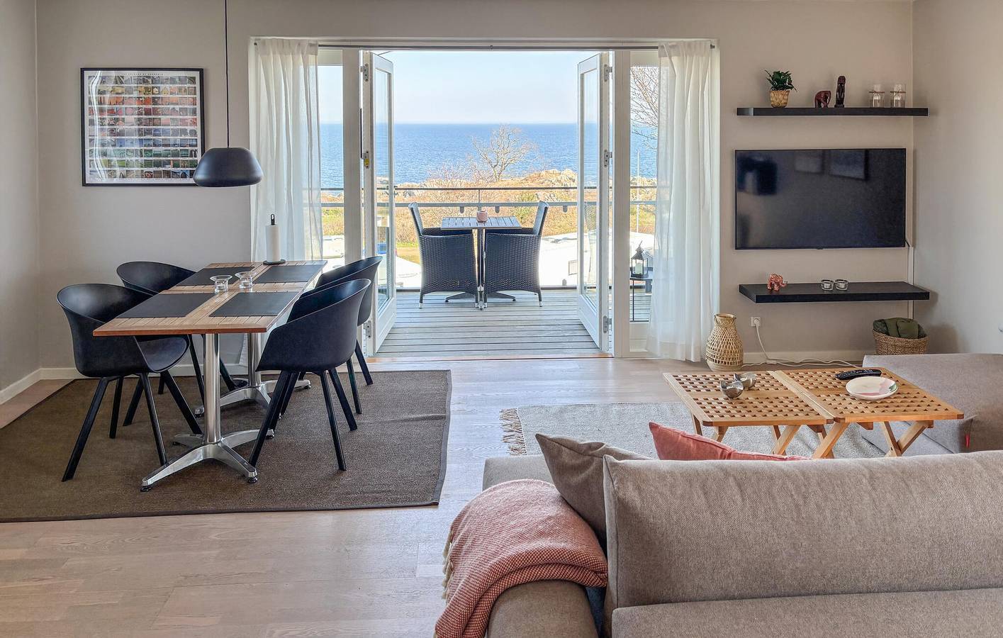Ganze Ferienwohnung, Ferienwohnung für 3 Personen mit Terrasse in Gudhjem, Bornholm