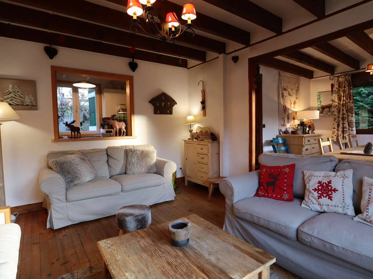 Chalet para 14 personas con terraza en el corazón de Arêches-Beaufort in Arêches, Beaufort (Rhône-Alpes)
