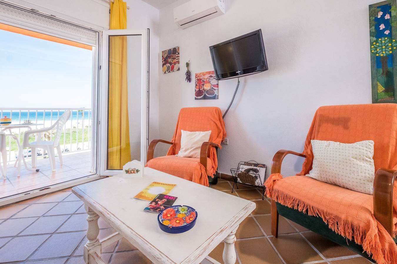 Ganze Wohnung, Ferienwohnung "Las Vistas del Último Paraíso" mit Meerblick und Balkon in Conil de la Frontera, Costa de la Luz