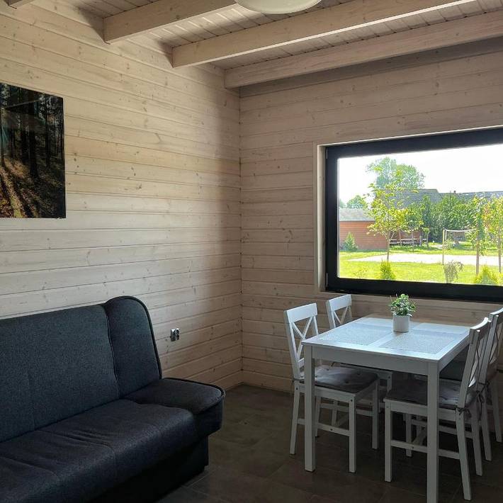 Bungalow für 5 Personen, mit Garten und Terrasse sowie Sauna und Ausblick in Mielno - 3