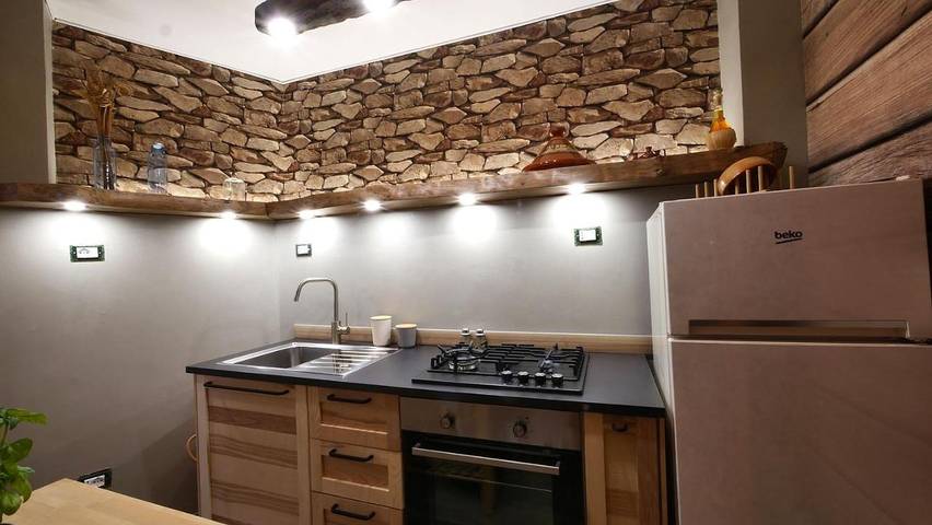 Gîte pour 4 personnes, avec Balcon ainsi que Terrasse et Vue à Rieti - 4