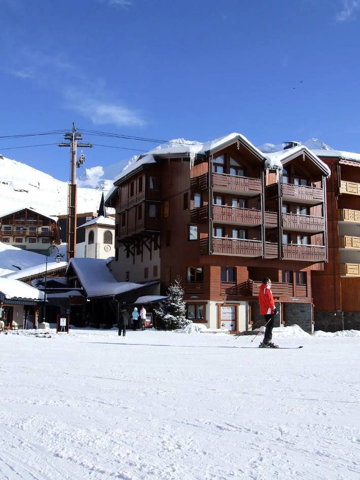 Chalet pour 4 personnes, avec balcon à Val Thorens