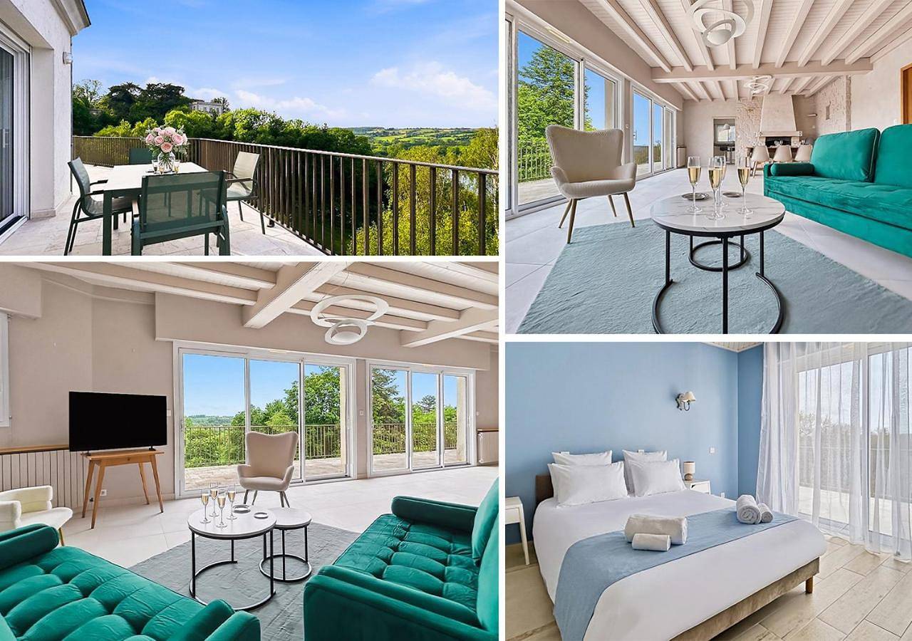 Maison, vue imprenable sur la Loire, Idéal famille in Champtoceaux, Région de Cholet