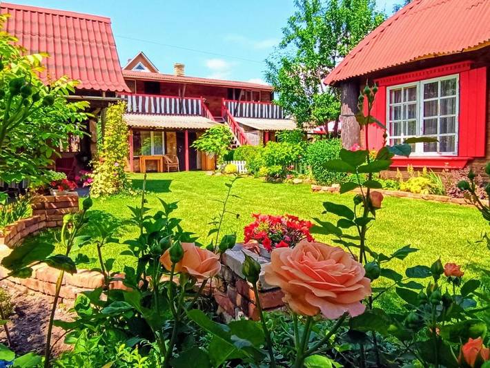 Domek letniskowy dla 4 osób, z Taras i Ogród oraz Widok w Ukraina