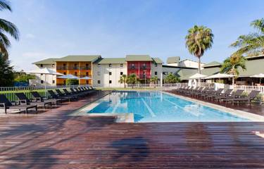Hôtel pour 2 personnes, avec jardin et piscine, animaux acceptés à Cayenne