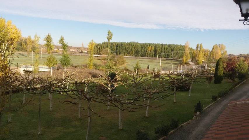 Casa rural, con Balcón y Terraza además de Jardín y Vistas en Cebrones del Río