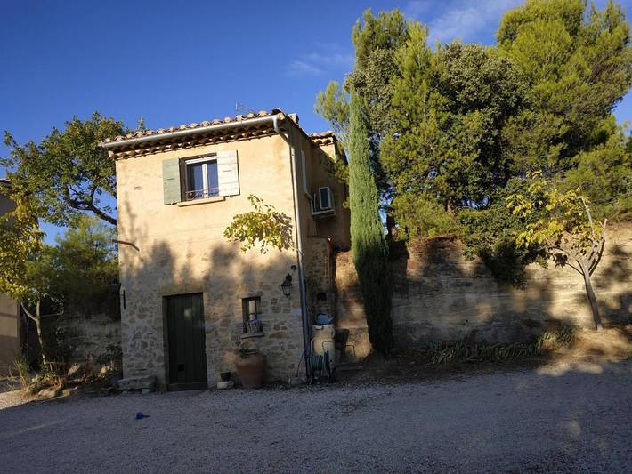 Location de vacances pour 2 personnes, avec piscine ainsi que jardin et vue à Saint-Romain-en-Viennois - 4