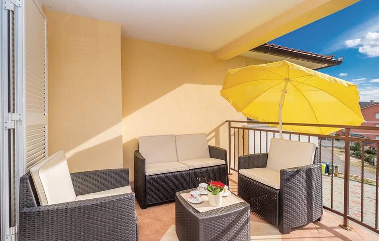 Ferienwohnung für 6 Personen, mit Balkon/Terrasse in Malinska - 3