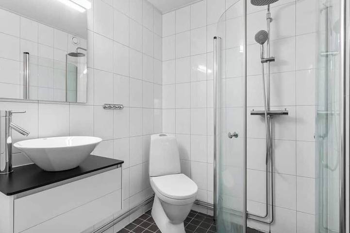 Ganze Wohnung, Wohnung mit 2 Betten, 1 Bad, Küche in Schwedische Ostsee