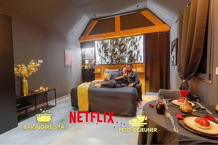 Appartement de vacances pour 2 personnes, avec sauna et jacuzzi