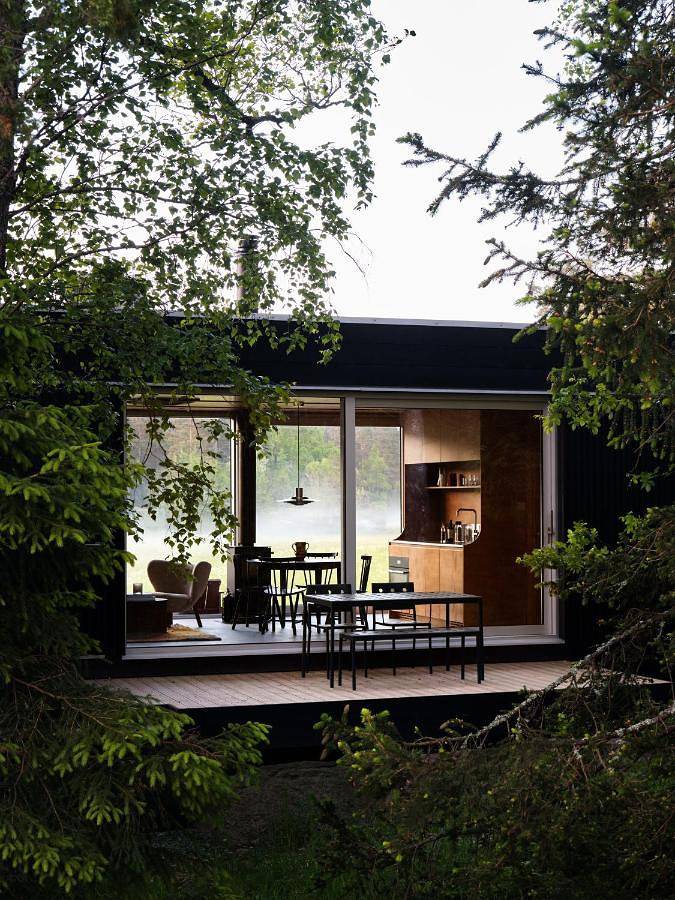 Ferienhaus für 3 Personen, mit Balkon und Terrasse sowie Garten und Sauna in Trosa