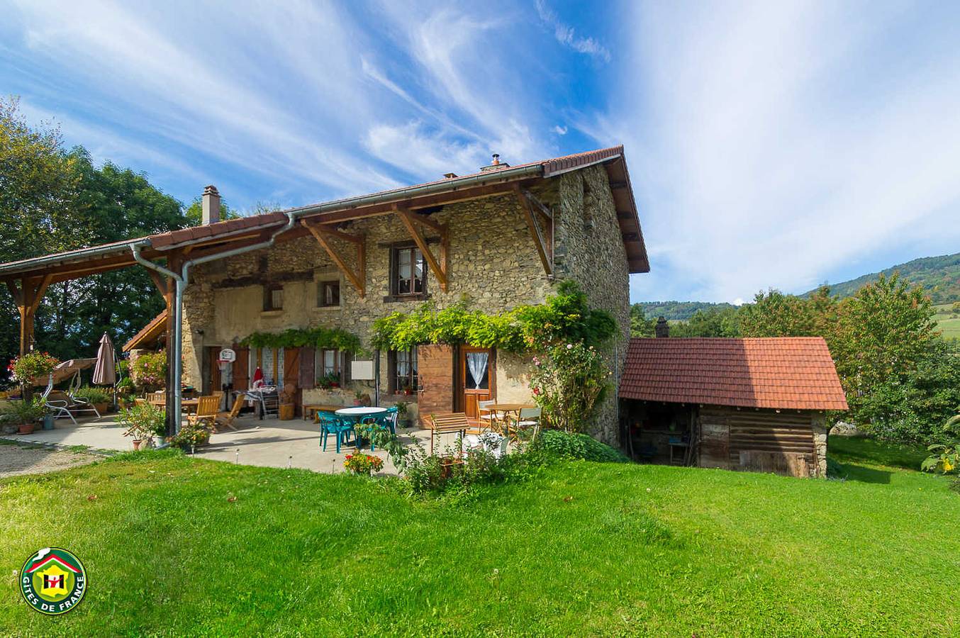 Casa de huéspedes para 6 personas con jardín in Herbeys, Isère