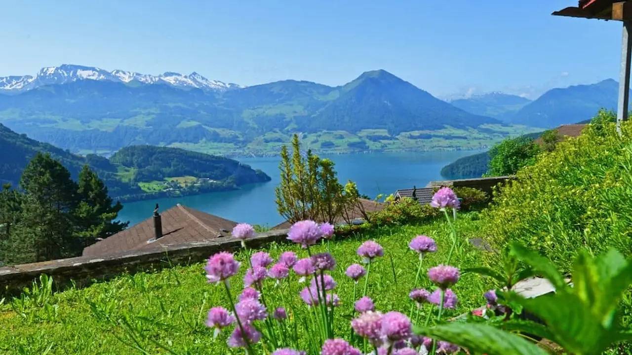 Ferienhaus für 7 Personen (99 m²) in Vitznau in Vitznau, Lake Lucerne