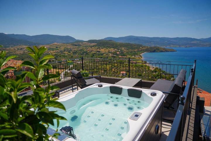 Villa pour 6 personnes, avec jardin et vue