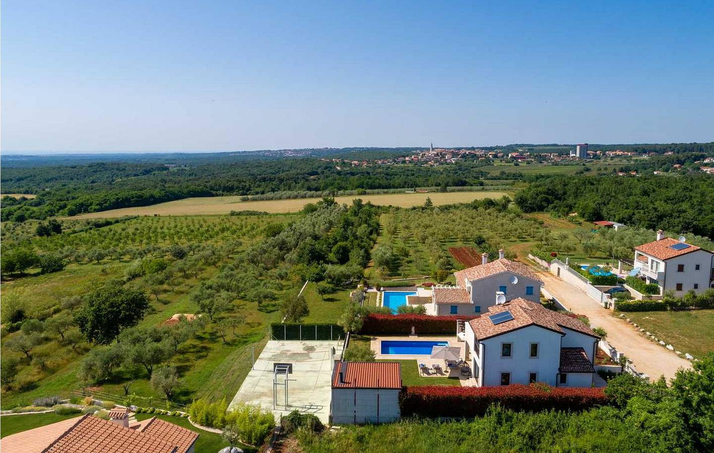 Ferienhaus für 8 Personen mit Terrasse in Općina Višnjan, Zentralistrien