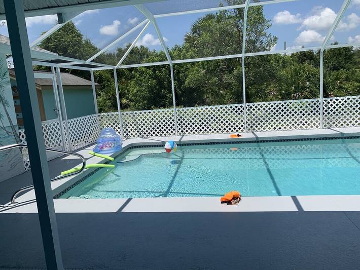 Vacation rental for 8 people, with terrace in North Port FL