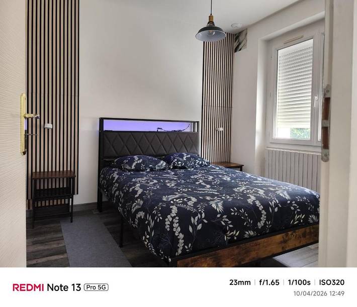 Gîte pour 4 personnes, avec jardin et jacuzzi à Cenon-sur-Vienne