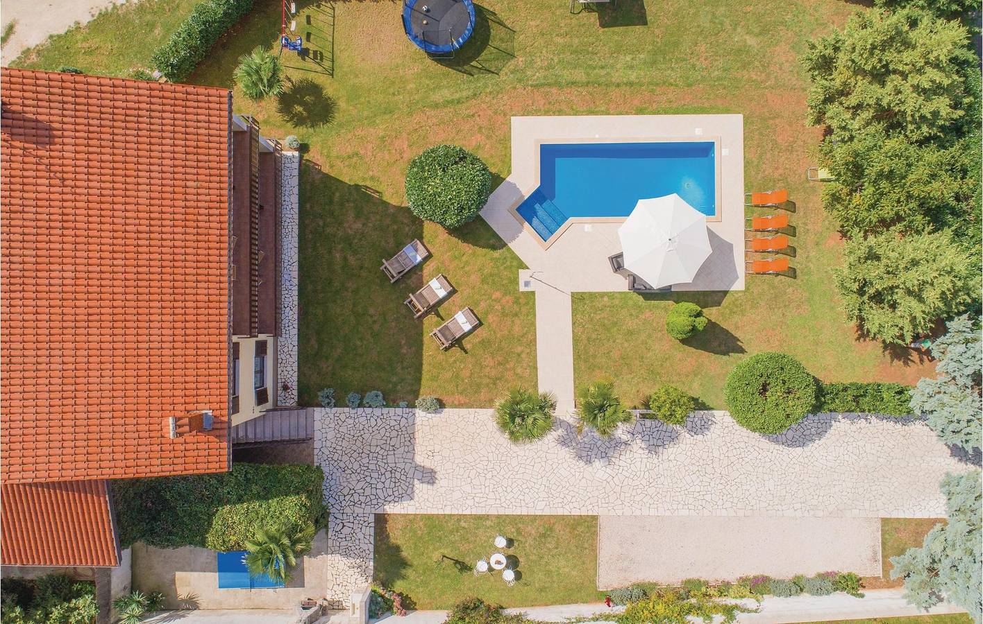 Gemütliche 1-Zimmer-Wohnung mit WLAN, Terrasse und Parkplatz in der Nähe des Restaurants Vorichi in Barban, Südküste Istrien