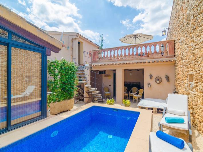 Ca Na Missa 10 - Ferienhaus Mit Privatem Pool in Llubí, Mallorca Inselmitte