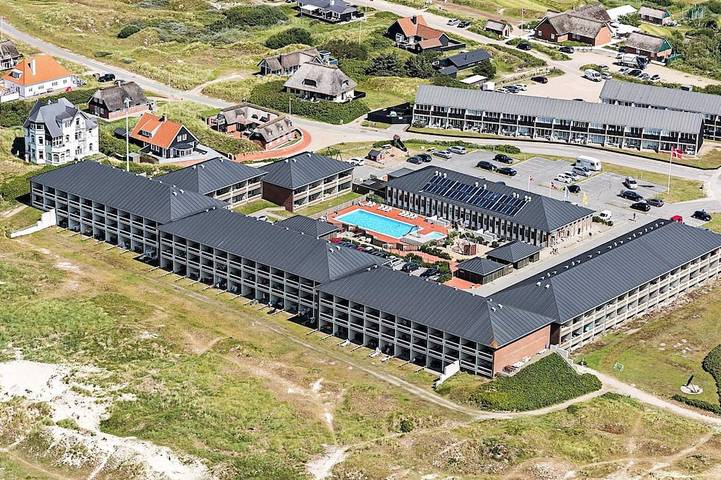 Ferienwohnung für 4 Personen, mit Balkon und Pool sowie Sauna in Drachenfestival Fanø