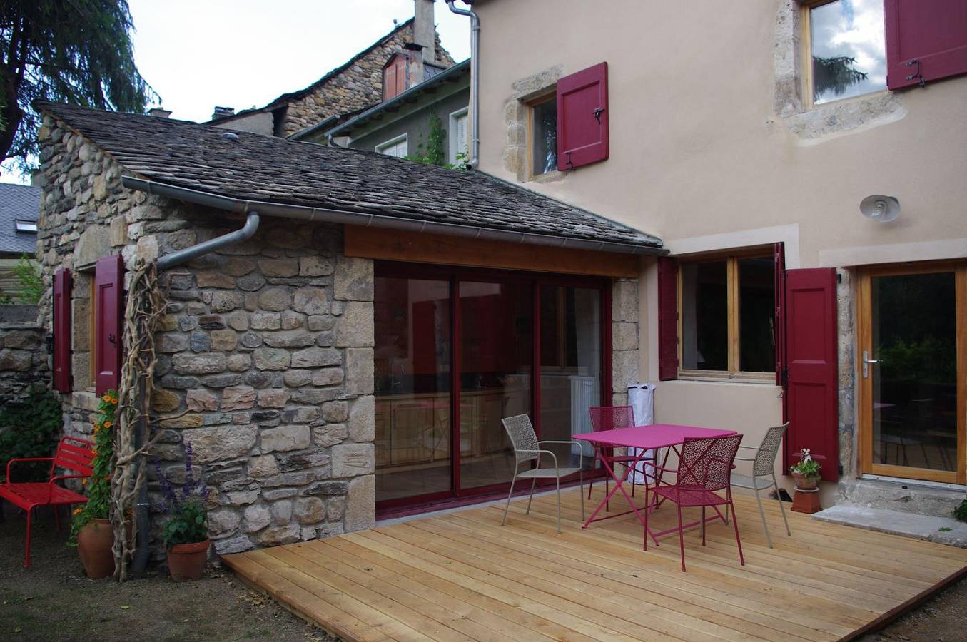 Chez Mamiethé in Ispagnac, Cevenas