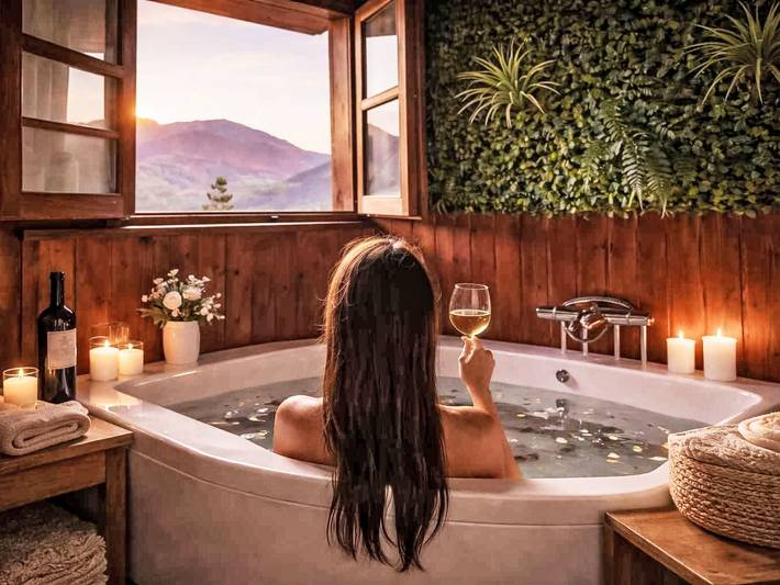 Casa de vacaciones para 2 personas, con jacuzzi y terraza, Se admiten mascotas en Asturias - 2