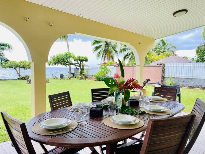 Villa pour 8 personnes, avec vue et jardin