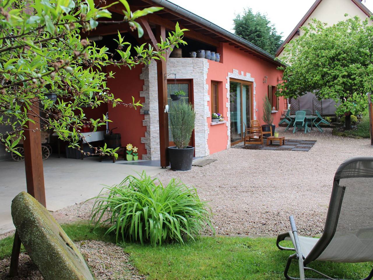 Ruhiges Ferienhaus mit Garten an der Weinstraße in Châtenois (Bas-Rhin), Region Sélestat-Erstein