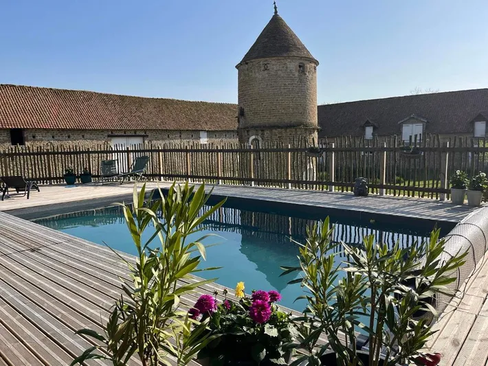 Casa de vacaciones para 8 personas, con piscina y jardín - 1