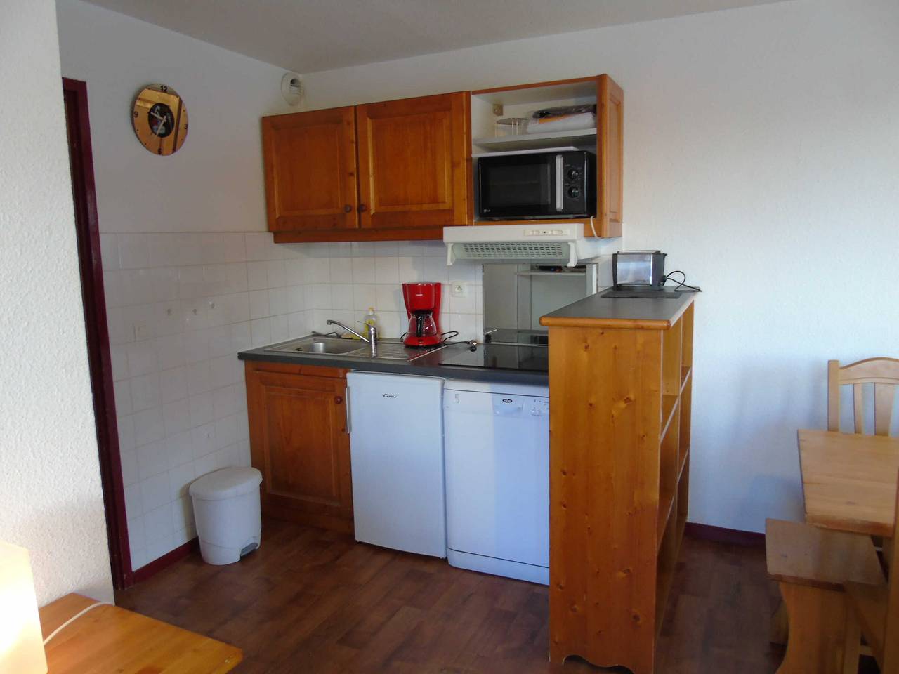 Entire apartment, 4-room apartment in Valfréjus, near ski, balcony, 8 people in Valfréjus, Modane
