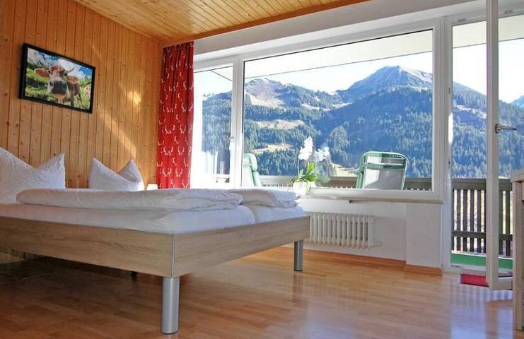 Geheel vakantieappartement, Ferienwohnung Klettersteig - 1 Wohn-/Schlafraum in Mittelberg, Kleinwalsertal