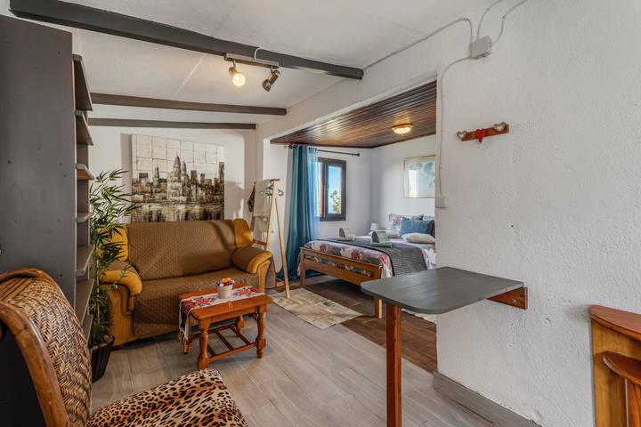 Estudio entero, Estudio 'Land Of Dreams 2' con vistas al mar, piscina compartida y Wi-Fi in Granadilla de Abona, Tenerife Sur