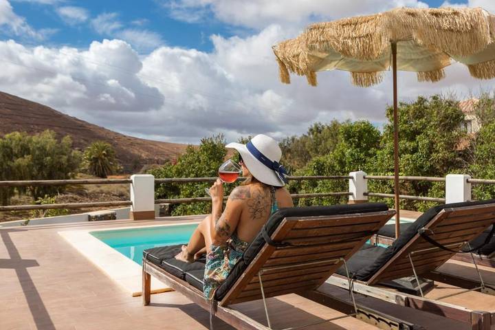 Casa rural para 5 personas, con piscina además de jardín y vistas en Antigua - 2