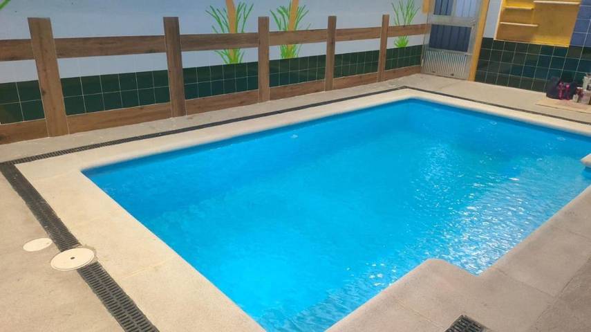 Casa rural para 12 personas, con Terraza además de Piscina y Vistas en Vega de Santa María