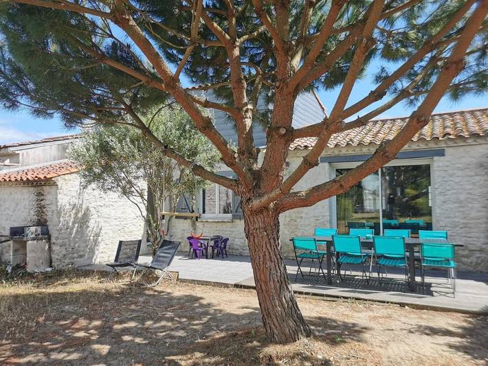 Maison d’hôte pour 7 personnes, avec jardin, adapté aux familles à Longeville-sur-Mer