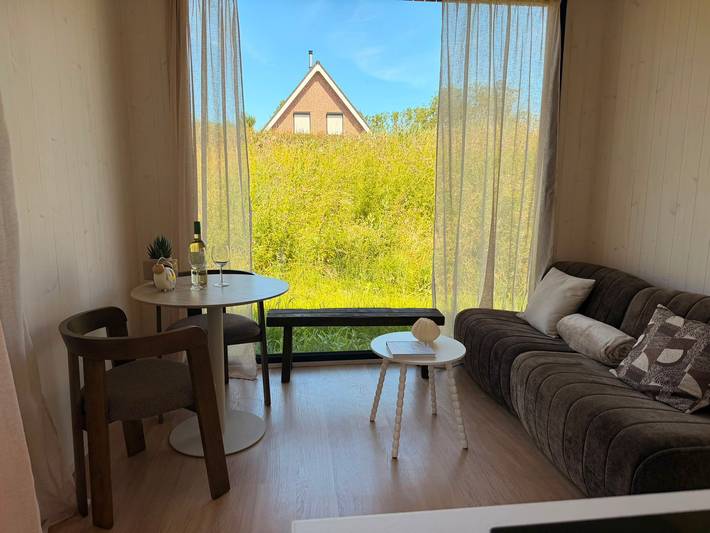 Blockhütte für 2 Personen mit Garten in Oud Ade, Südholland