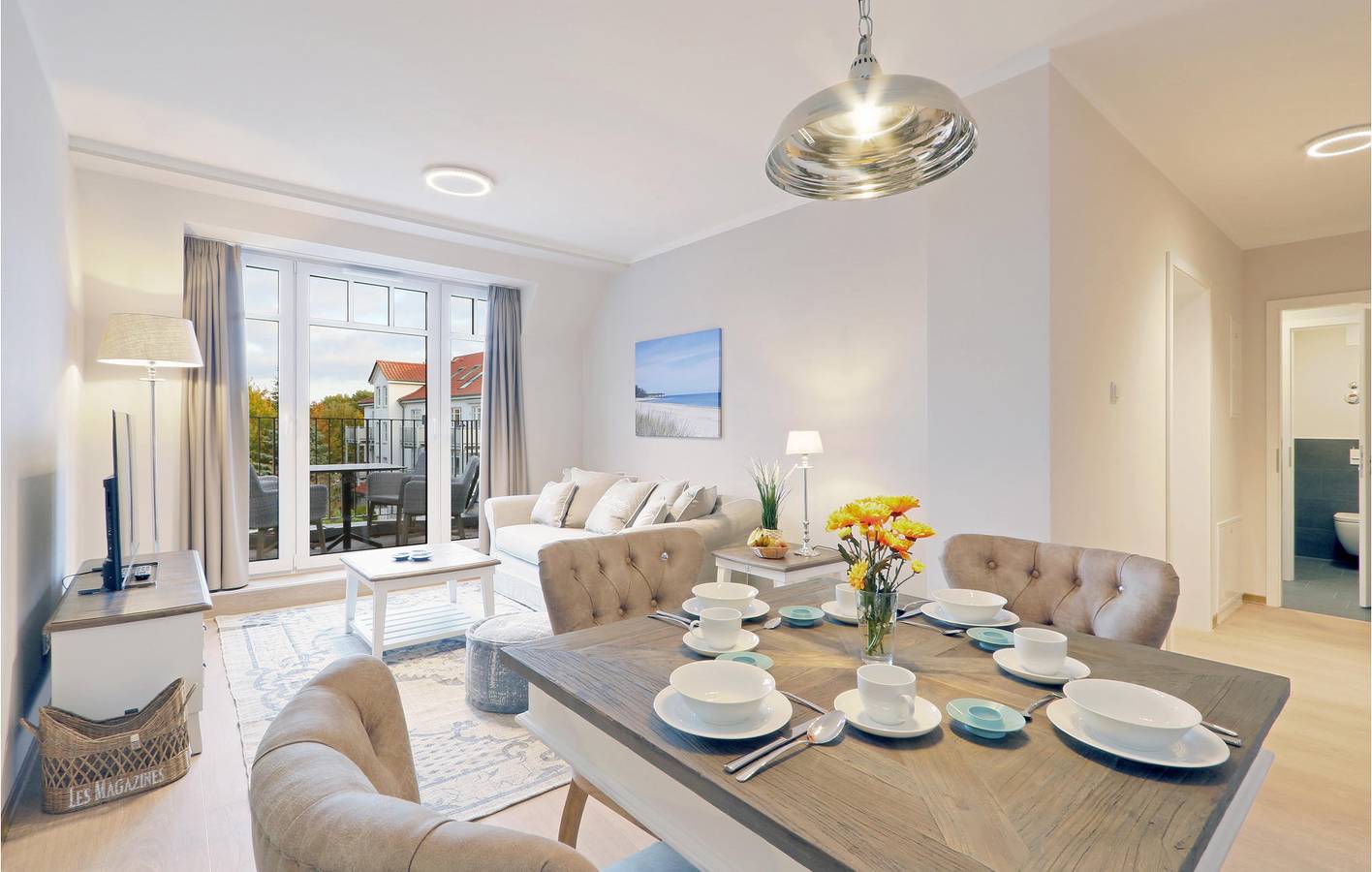 Apartamento vacacional entero, Apartamento junto a la playa con terraza y cocina in Ostseebad Boltenhagen, Boltenhagen