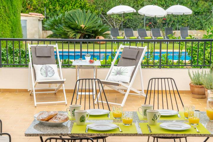 Apartamento vacacional entero, Ca Na Rosa (De Selva) - Apartamento con piscina y jardín privados cerca de las montañas. Wifi Gratis in Selva (Mallorca), Interior de Mallorca