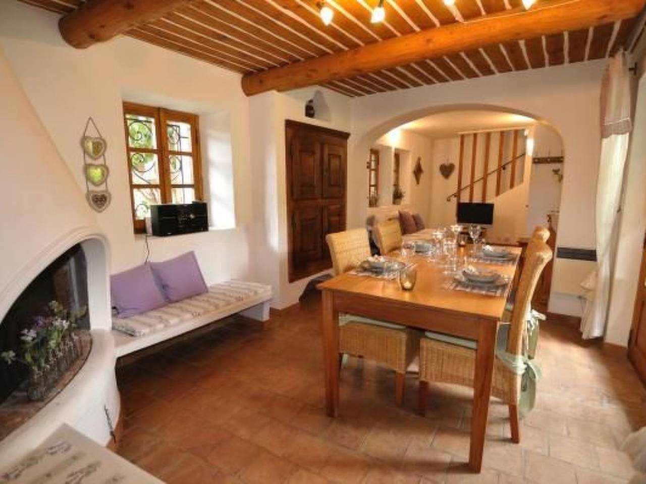 Ferienhaus, Ferienhaus "Maison De Lavande" (Lavendelhaus) in Puyméras, Parc naturel régional du Mont-Ventoux