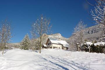 Location de vacances pour 8 personnes, avec terrasse à Saint-Nizier-du-Moucherotte