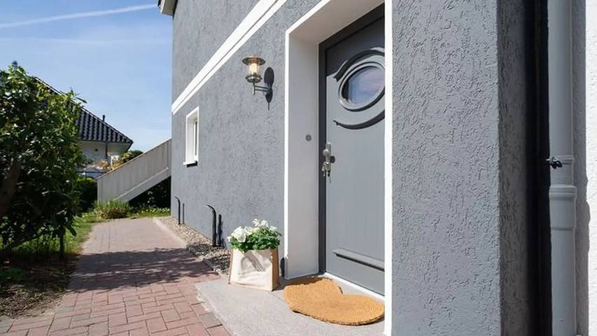 Ferienhaus mit Meerblick für 6 Personen, mit Garten und Sauna sowie Balkon in Neustadt in Holstein