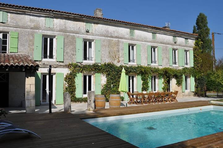 Maison de vacances pour 14 personnes, avec jardin, animaux acceptés