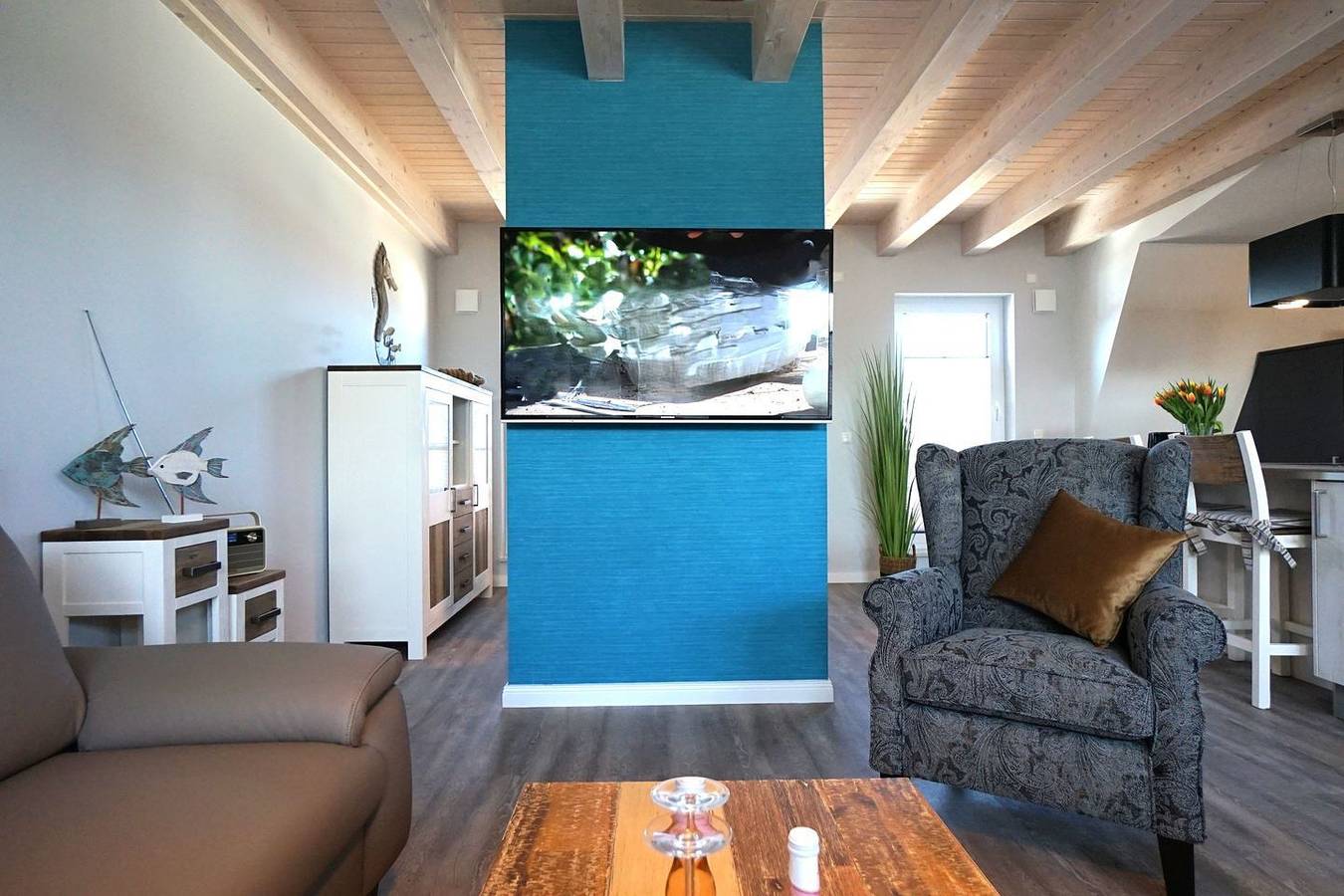 Ganze Wohnung, Familienzeit am Wattenmeer in Hafen Büsum, Büsum