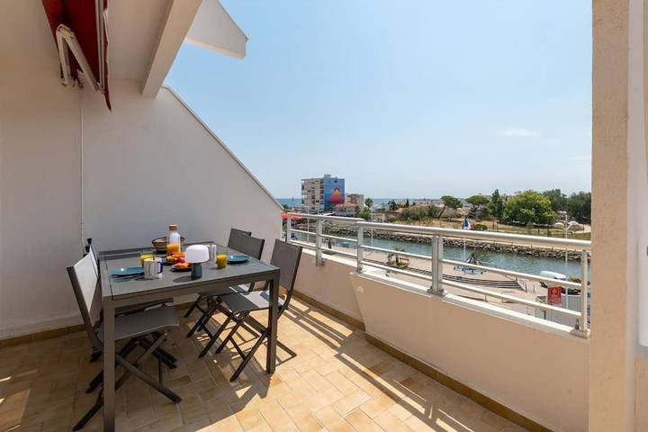 Gîte pour 4 personnes, avec terrasse et vue dans Plage de Carnon - 4